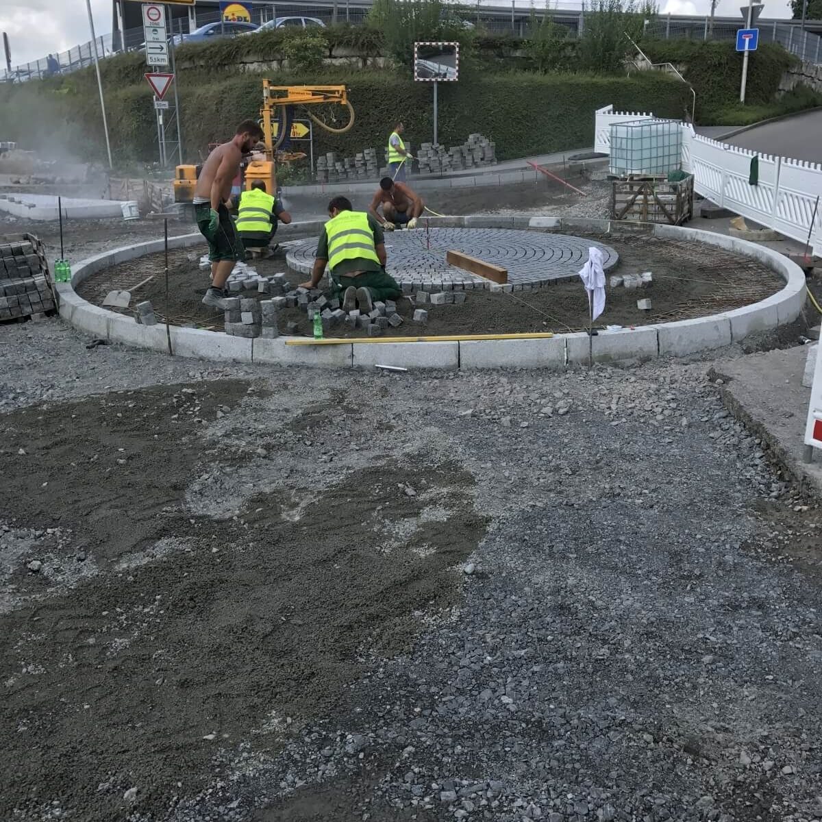 kreisverkehr untergruppenbach